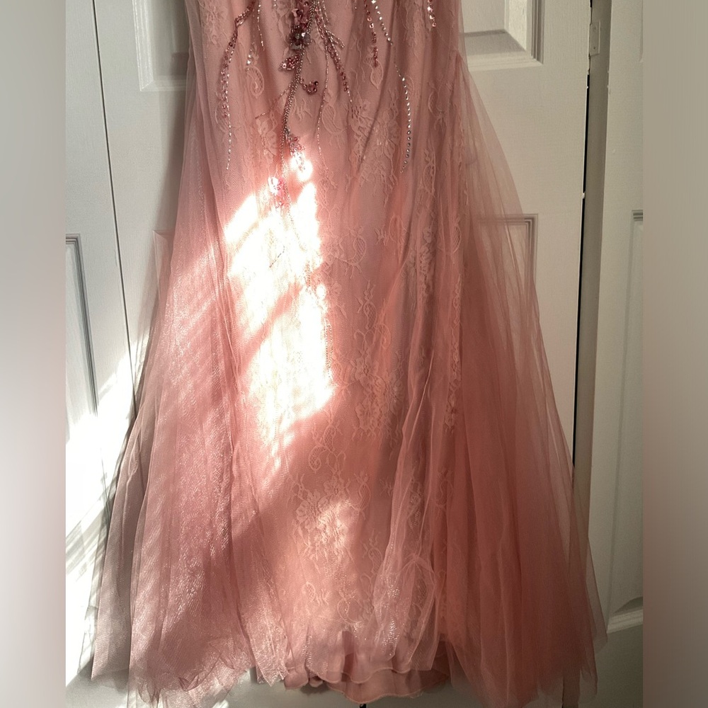 (NWT) Camille La Vie Mermaid Flower Maxi Dress - Picture 3 of 6